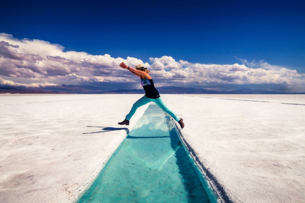 San Salvador de Jujuy, Jujuy, Argentina

Woman Jumping Over A Water