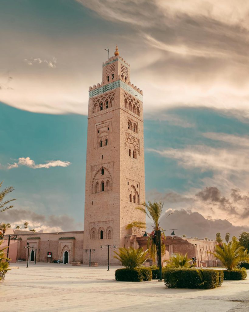 Tower of the Koutoubia Mosque, Marrakech, Morocco